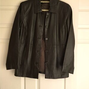 Dark Brown Leather Jacket